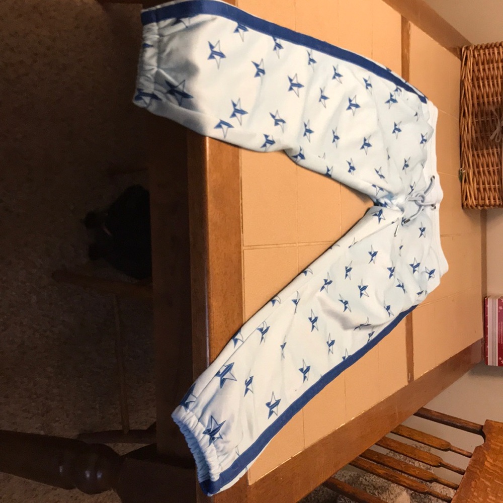 Jeffery Star tracksuit pants light blue